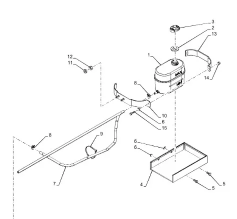 47694984 - бачок расширительный