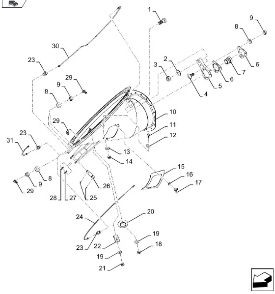 87685041 - секция кожуха