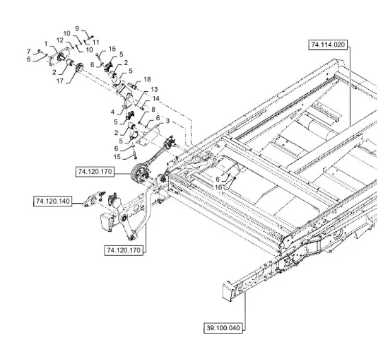 87576310 - рычаг